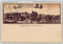 83607 W8150 Holzkirchen , Oberbay - alter Stich