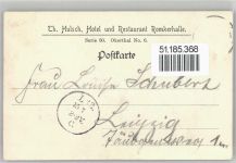 38667 W3396 Okertalsperre - Fuchs verziert , Marke entfernt