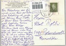 63636 W6486 Udenhain - Park und Pension Höhn, Ehrenmal, Martinskirche, Brachttal