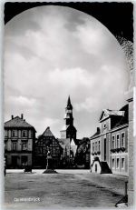49610 W4570 Quakenbrück - Kirche, Ortsansicht
