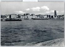 46446 W4240 Emmerich - Gesamtansicht, Flusspartie, Schiffe