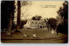 Grez-Doiceau Gebrauchsspuren Le Chateau vu du Parc