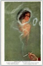 Dewey, Alfred Jamers , Zigarette rauchen Künstler