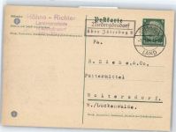 14913 O1700 Jüterbog - Landpoststempel Niedergörsdorf