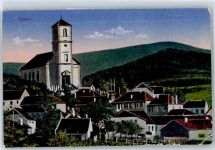 88490 Lusse - Teilansicht, Kirche
