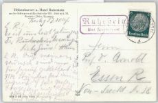 72270 W7292 Ruhestein - Landpoststempel