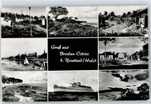 23730 W2430 Brodau , Ostholst - Bungalow, Ostseestrand, passagierschiff