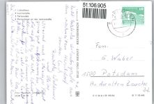 98701 O6301 Herschdorf b Ilmenau - Kulturhaus, Leninstraße, Parkanlage