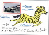 36170 Saint-Benoit-du-Sault - Leporello, Zebra