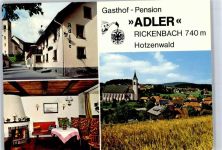 79736 W7884 Rickenbach - Gasthaus Pension Adler