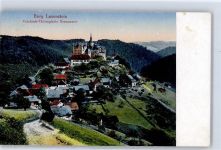 96337 W8642 Lauenstein , Oberfr Lithographie Burg Lauenstein