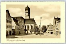 86956 W8920 Schongau - Marienplatz mit Kirche
