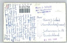 66538 W6680 Neunkirchen , Saar - Wohnhaus , Foto-Karte