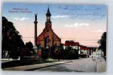 26121 W2900 Oldenburg - Siegessäule und Friedenskirche