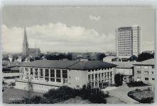 44532 W4670 Lünen - Blick auf Rathaus und Marienkirche