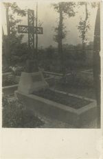 O9102 Limbach-Oberfrohna Friedhof Foto AK
