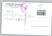 63679 W6479 Schotten , Hess - Berg Gasthaus Hoherodskopf