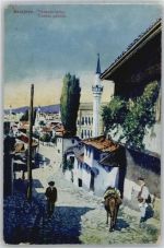 Sarajevo Sarajewo Gebrauchsspuren Türkenviertel