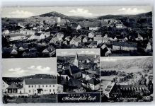 92366 W8431 Hohenfels , Oberpf - Postamt Erholungsheim Pfarrkirche