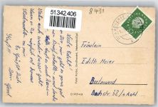 92366 W8431 Hohenfels , Oberpf - Postamt Erholungsheim Pfarrkirche
