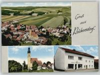 94405 W8380 Reichersdorf , Kr Landau a d Isar - Kirche, Bäckerei