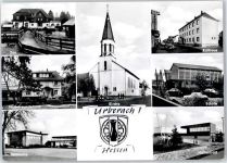 63322 W6074 Urberach - Kirche Rathaus Schwimmbad Zoo