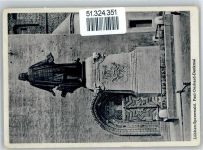 O7551 Krugau über Lübben Paul Gerhard Denkmal Landpost