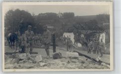 Foto-Karte Trümmerort