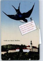 97816 W8770 Mariabuchen b Lohr a Main 1942 - Kirche Schwalbe