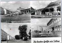 14513 O1530 Teltow - Hotel Stadt Teltow Kindergarten Rosa Thälmann Omnibus