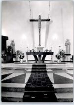 65719 W6238 Hofheim am Taunus Foto AK Kirche Herz-Marien-Kirche Mädchenheim