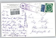 64689 W6149 Grasellenbach - Posthilfsstellenstempel