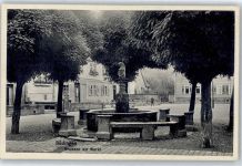 63654 W6470 Büdingen , Hess - Brunnen am Markt