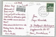 97906 W6981 Faulbach , Unterfr - Kirche , Wasserfall