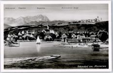 86938 W8913 Schondorf , Ammersee - Zugspitze Alpspitze Dreitorspitze