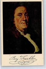 Duplessis, Joseph Siffred Franklin, Benjamin Künstler Künstlerkarte