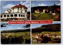 64689 W6149 Wahlen , Odenw - Gasthaus Pension Burg Waldau