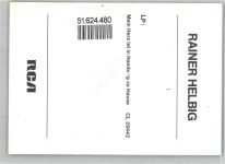Helbig, Rainer Schlagersänger