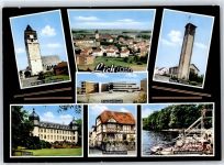 35423 W6302 Lich , Hess - kath. Kirche Schloss Schwimmbad