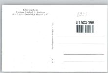 65399 W6229 Kiedrich , Rheingau - Kurhaus Burgruine Scharfenstein