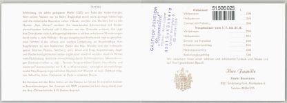 94513 W8351 Schönberg , Niederbay Klapp AK Schwimmbad Gasthaus Pension Wagnerstüberl