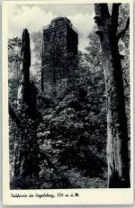 63679 W6479 Schotten , Hess - Taufstein im Vogelsberg