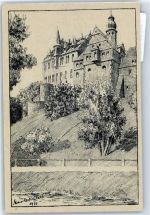 36341 W6420 Lauterbach (Hessen) Künstlerkarte Schloss Eisenbach