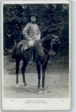 zu Pferd Adel Kronprinz Wilhelm