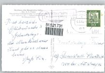 64397 W6101 Neunkirchen , Odenw - Gasthaus "Zur Neukircher Höhe"