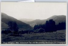 87480 W8961 Weitnau - Das Weitnauer Tal mit Bauernalp