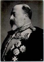 König Eduard VII. Adel England Foto AK