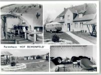 O2721 Kobrow 2 Robur, Ferienheim Hof Schönfeld Omnibus 1984 Foto AK