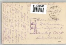 54490 Piennes 1918 - Feldpost WK I Feldlazarett 148