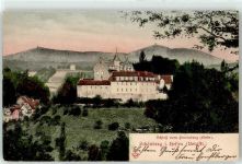 64625 W6140 Schönberg , Bensheim 1905 - Schloss Blick vom Petersberg